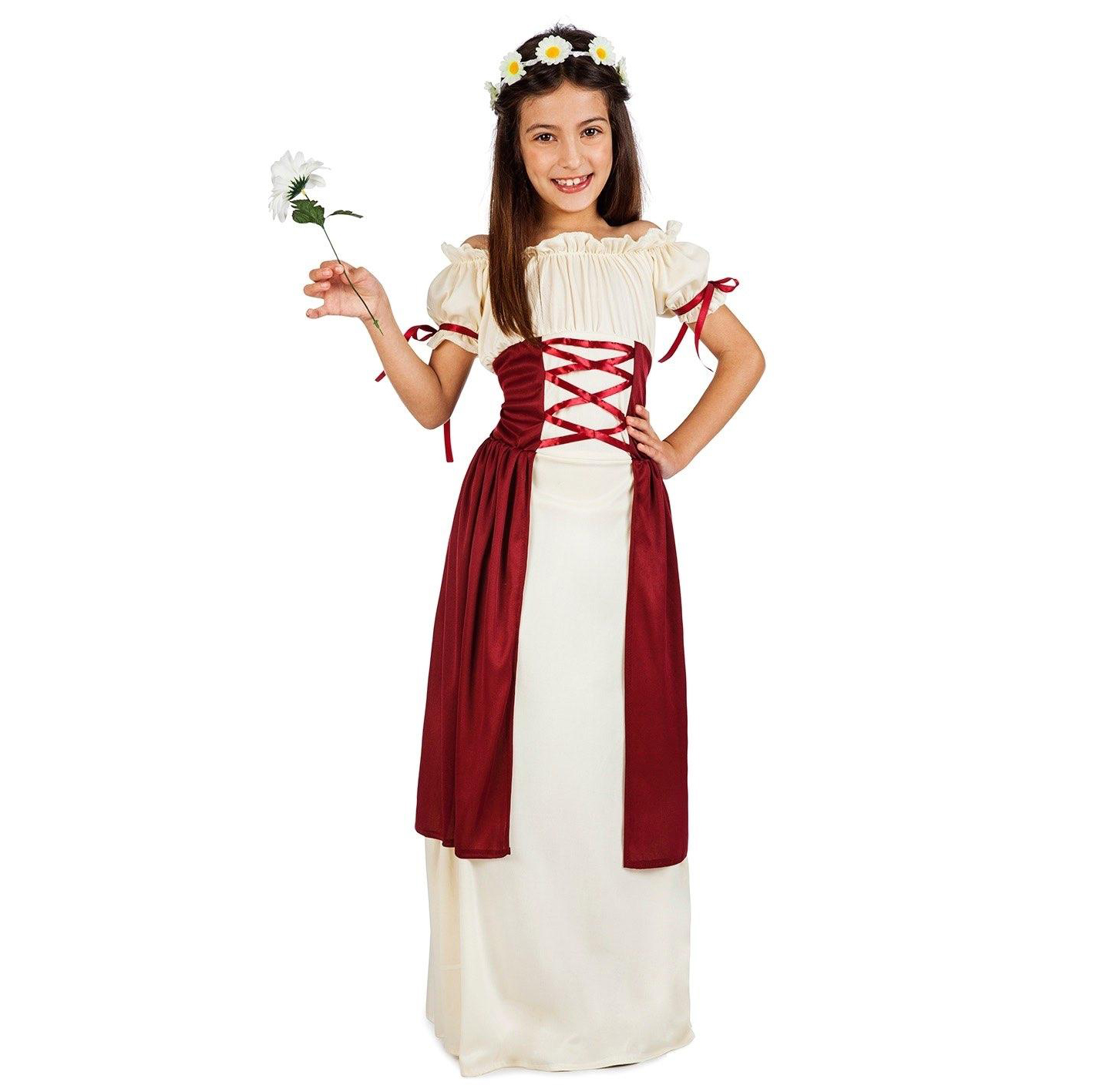 Disfraz doncella medieval infantil Disfraz doncella medieval infantil