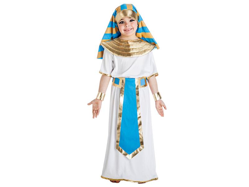 Disfraz egipcio azul infantil Disfraz egipcio azul infantil