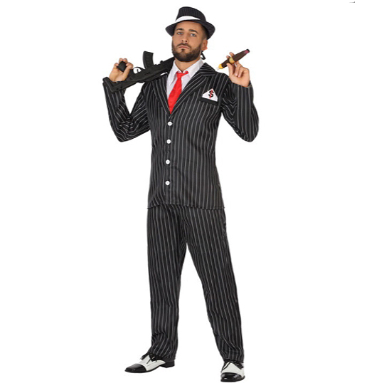 Disfraz gangster mafioso hombre Disfraz gangster mafioso hombre