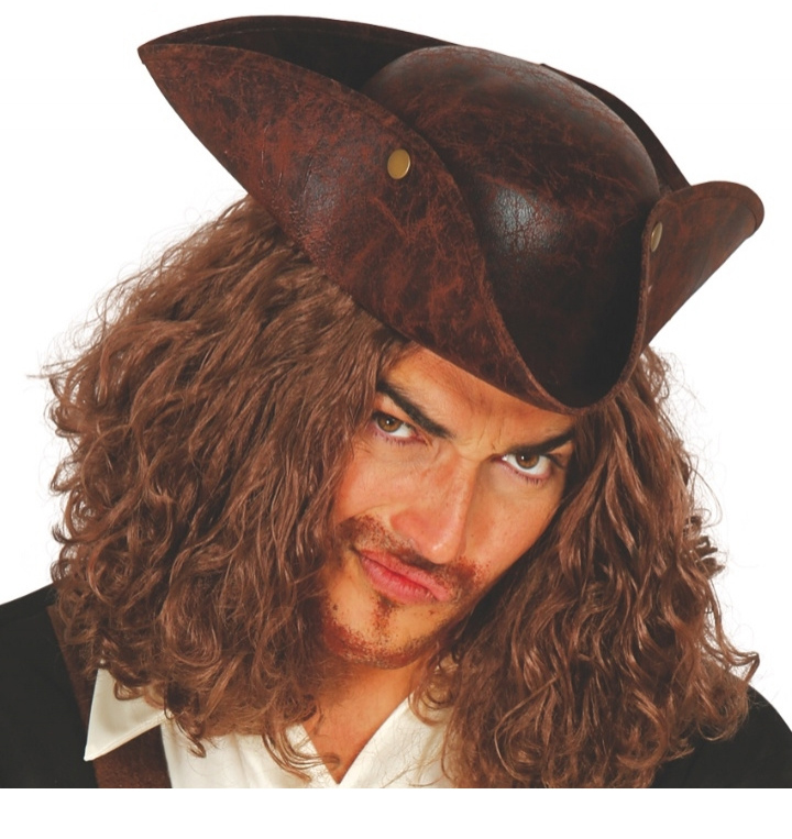Sombrero pirata imitación cuero Sombrero pirata imitación cuero
