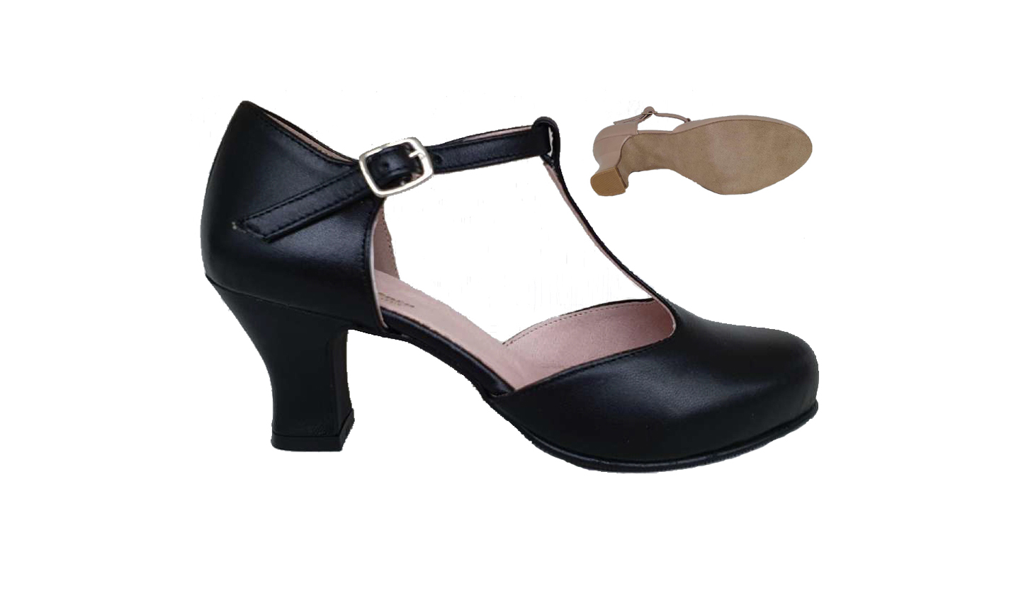 Zapato de baile cerrado mujer negro Zapato de baile cerrado mujer negro