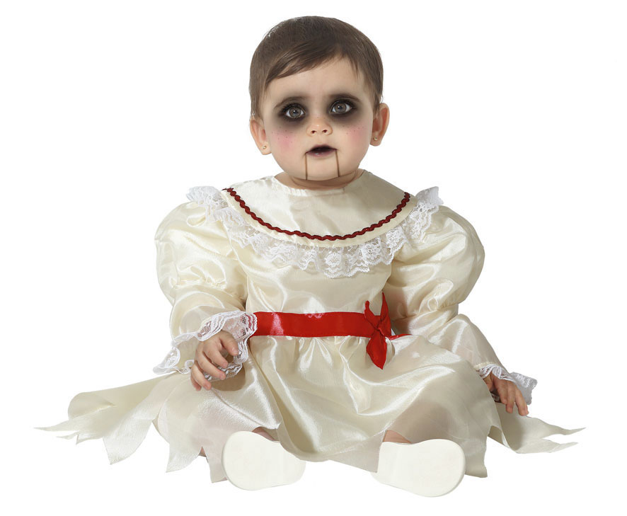 Disfraz muñeca maldita bebé Disfraz muñeca maldita bebé