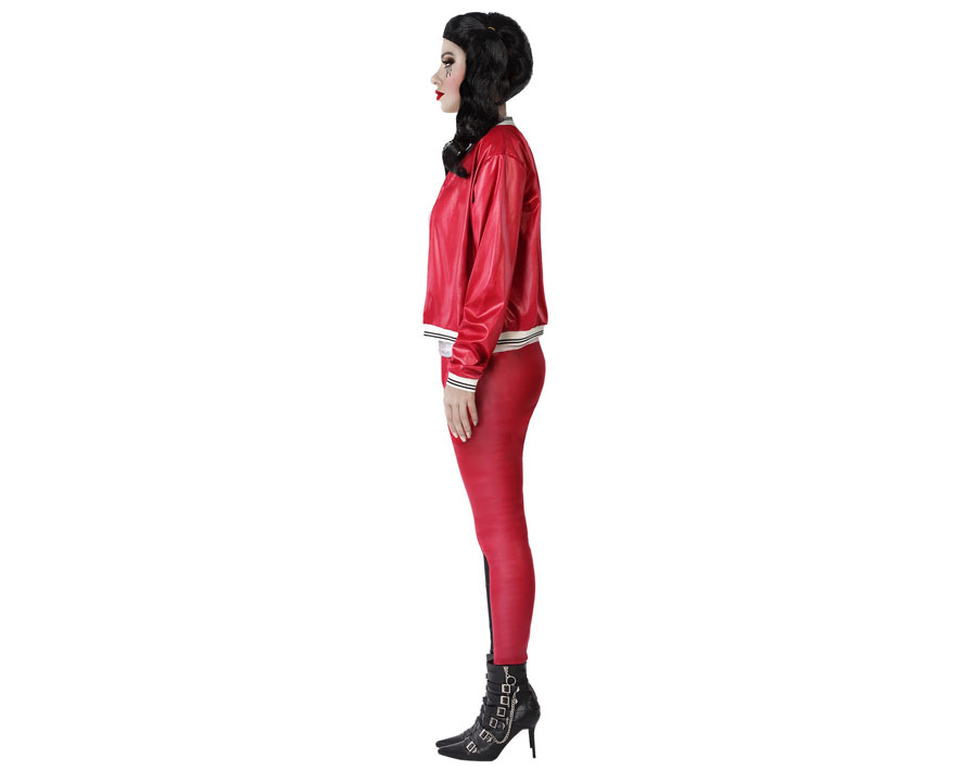Disfraz Harley rojo-negro adulto Disfraz Harley rojo-negro adulto