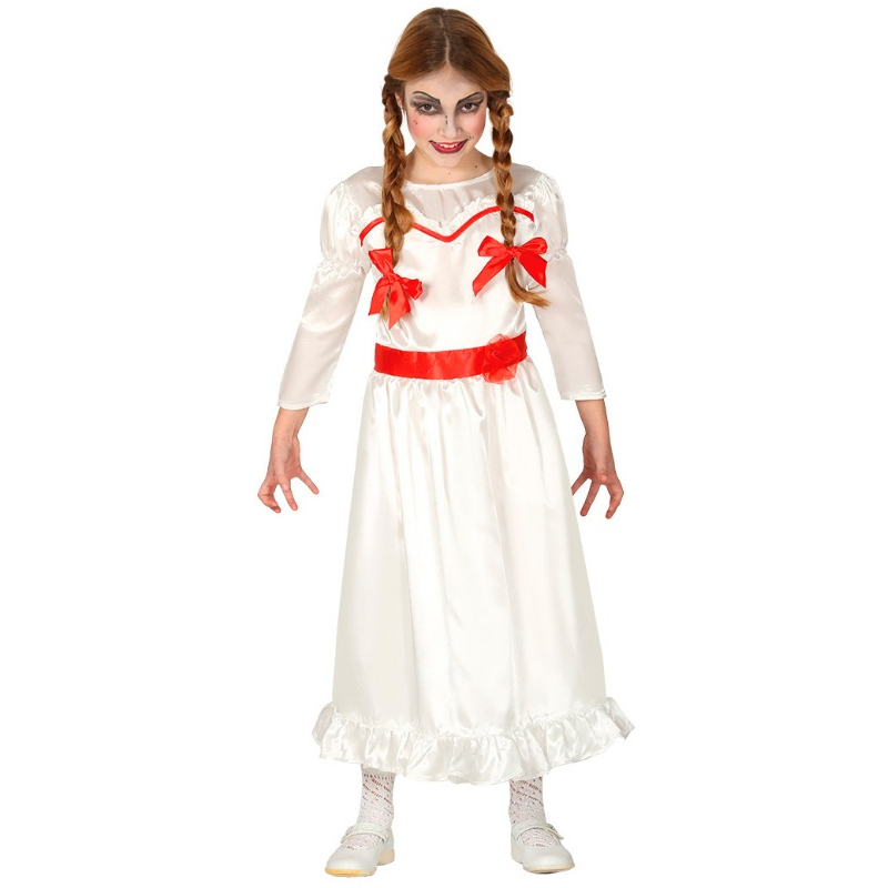 Disfraz muñeca poseída Annabelle 5-6 años Disfraz muñeca poseída Annabelle 5-6 años