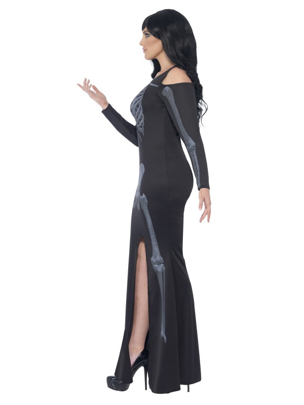 Disfraz esqueleto-vestido mujer tallas grandes Disfraz esqueleto-vestido mujer tallas grandes