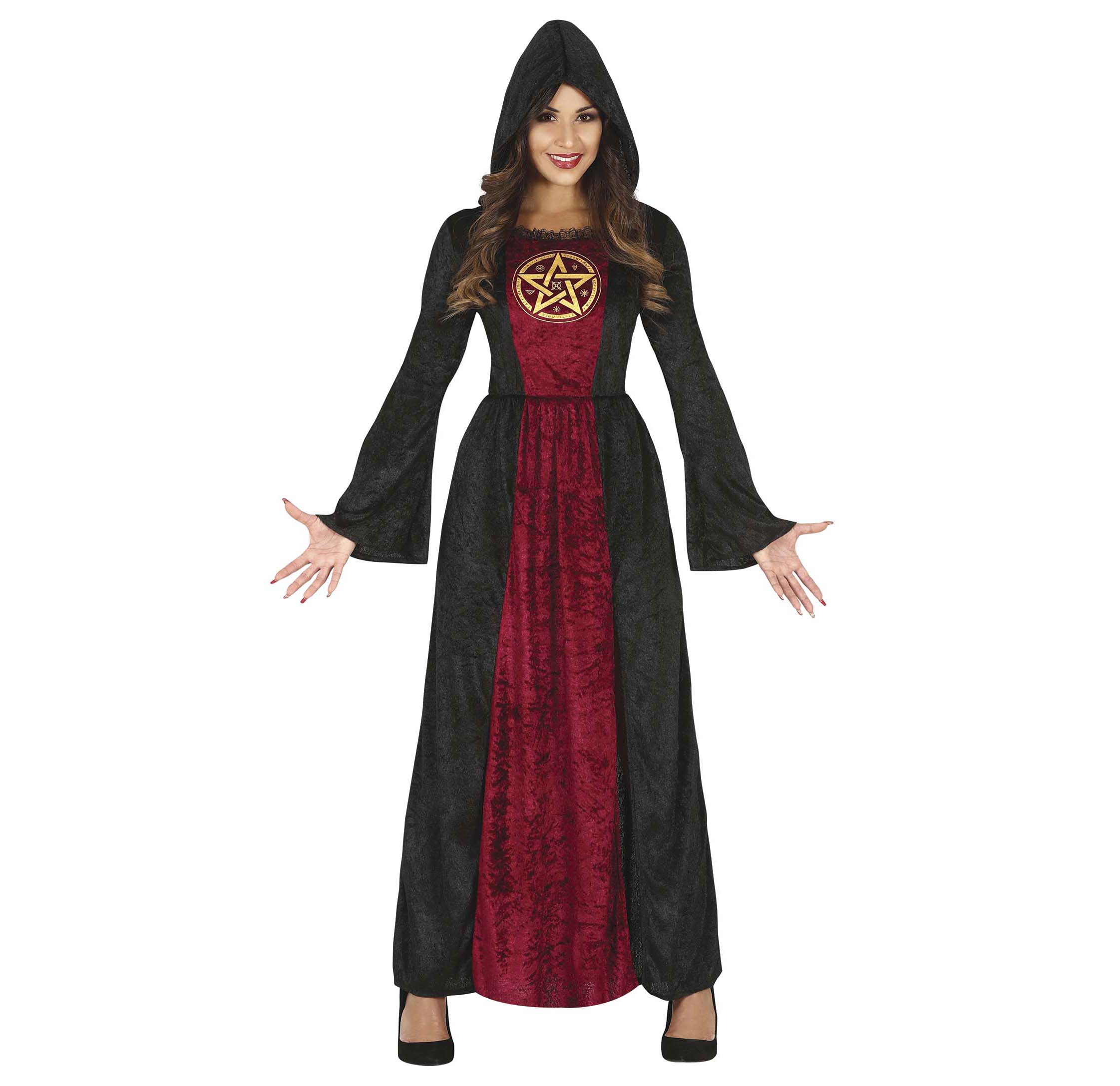 Disfraz hechicera ritual M mujer Disfraz hechicera ritual M mujer