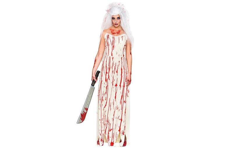 Disfraz novia sangrienta M-L mujer Disfraz novia sangrienta M-L mujer
