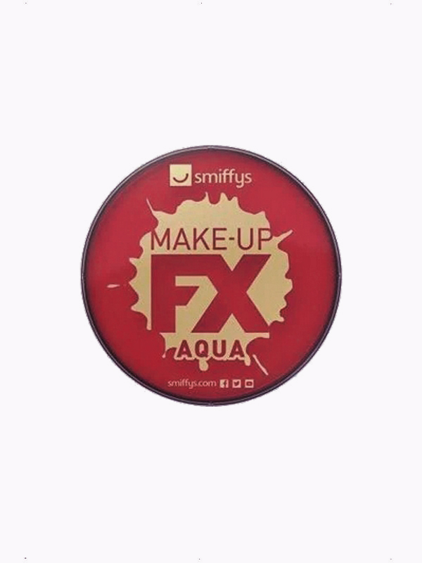 Maquillaje al agua rojo Maquillaje al agua rojo
