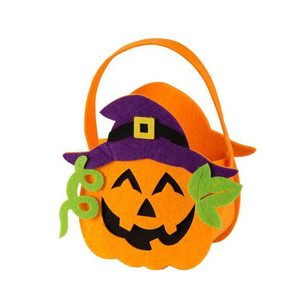 Bolso portacaramelos bruja calabaza Bolso portacaramelos bruja calabaza