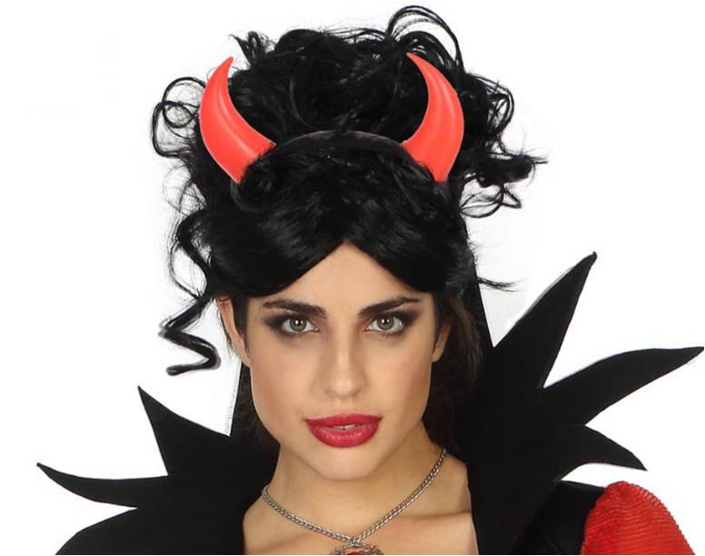 Diadema cuernos demonio Diadema cuernos demonio