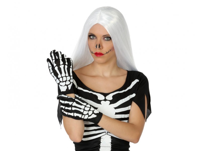 Guantes esqueleto adulto Guantes esqueleto adulto