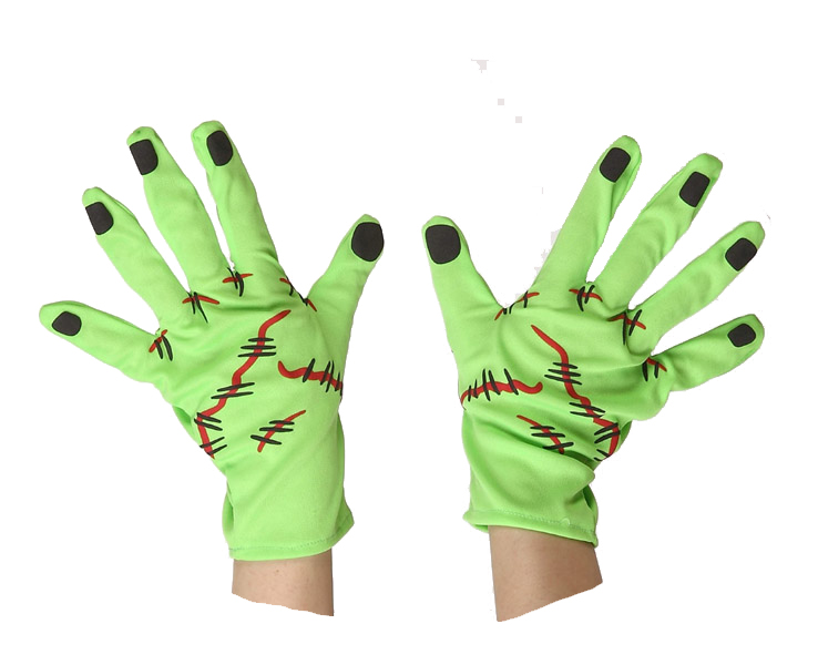 Guantes Frankenstein adulto Guantes Frankenstein adulto