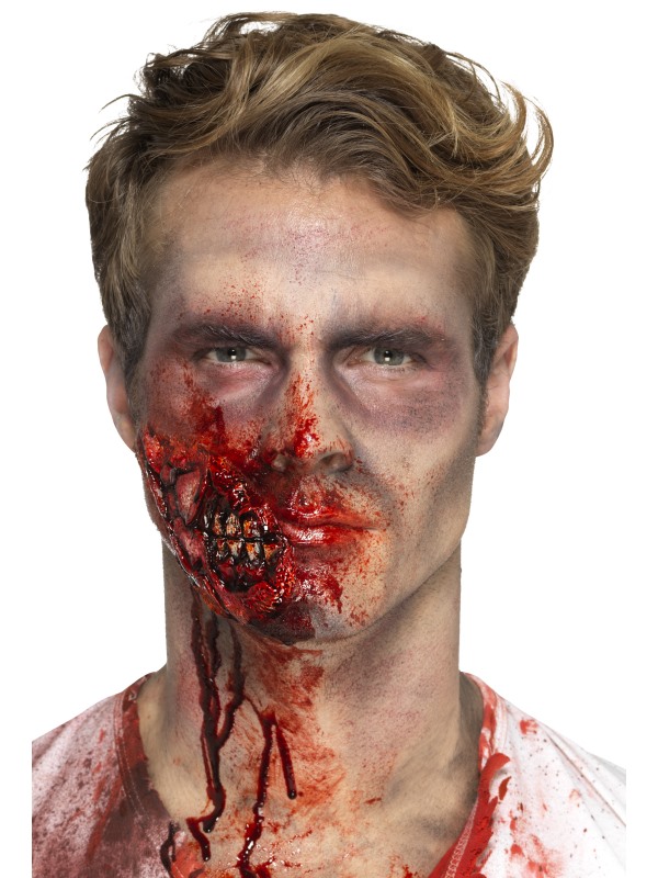 Maquillaje FX mandíbula zombie Maquillaje FX mandíbula zombie