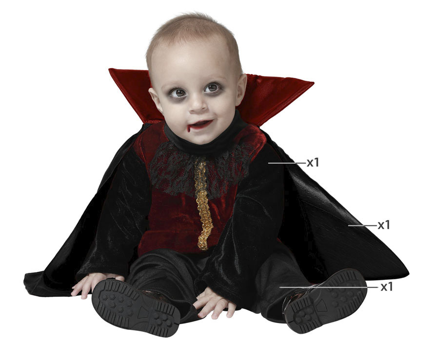 Disfraz vampiro bebé Disfraz vampiro bebé