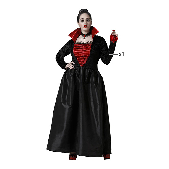 Disfraz vampiresa oscura mujer Disfraz vampiresa oscura mujer