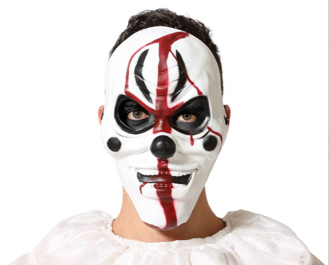 Máscara payaso PVC Máscara payaso PVC