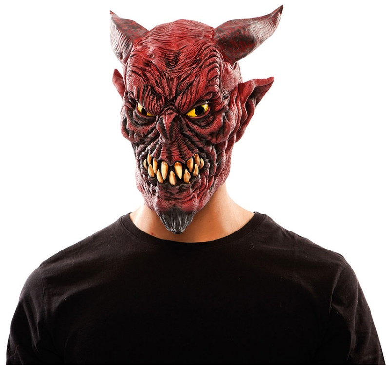 Máscara látex demonio Máscara látex demonio