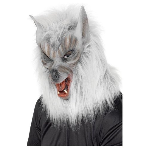 Máscara látex lobo gris Máscara látex lobo gris