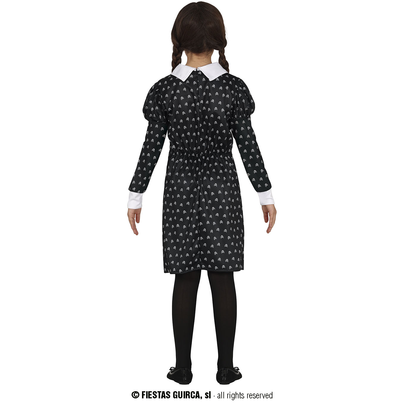 Disfraz Miércoles calaveras infantil Disfraz Miércoles calaveras infantil