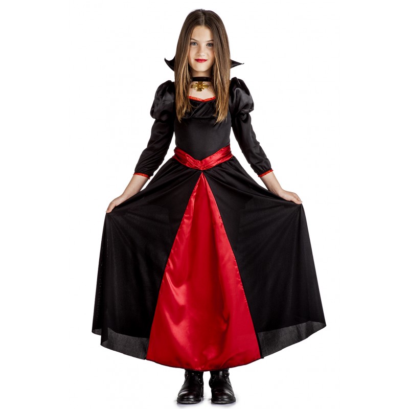 Disfraz vampiresa aristócrata 3-4 años Disfraz vampiresa aristócrata 3-4 años