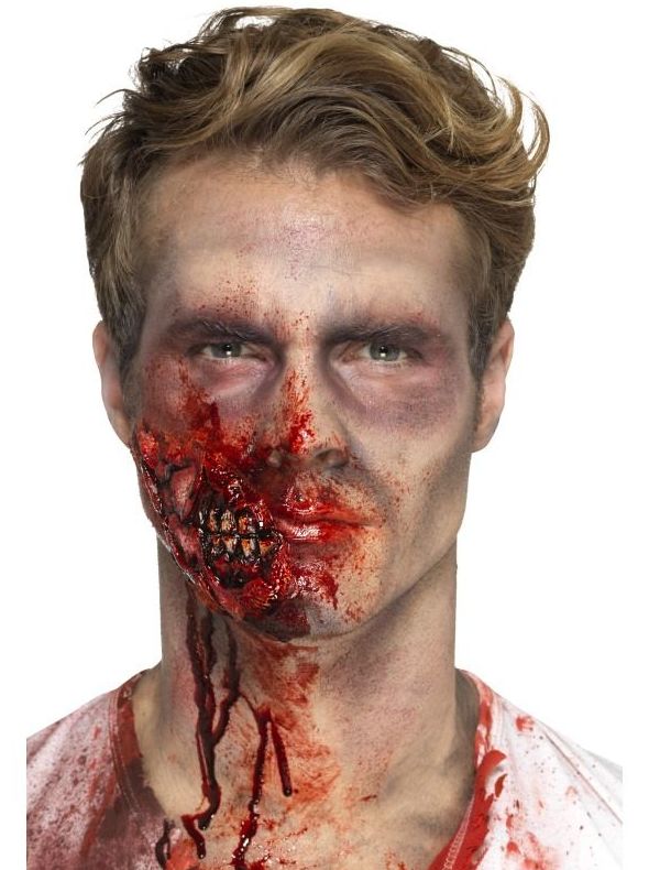 Maquillaje FX mandíbula zombie Maquillaje FX mandíbula zombie