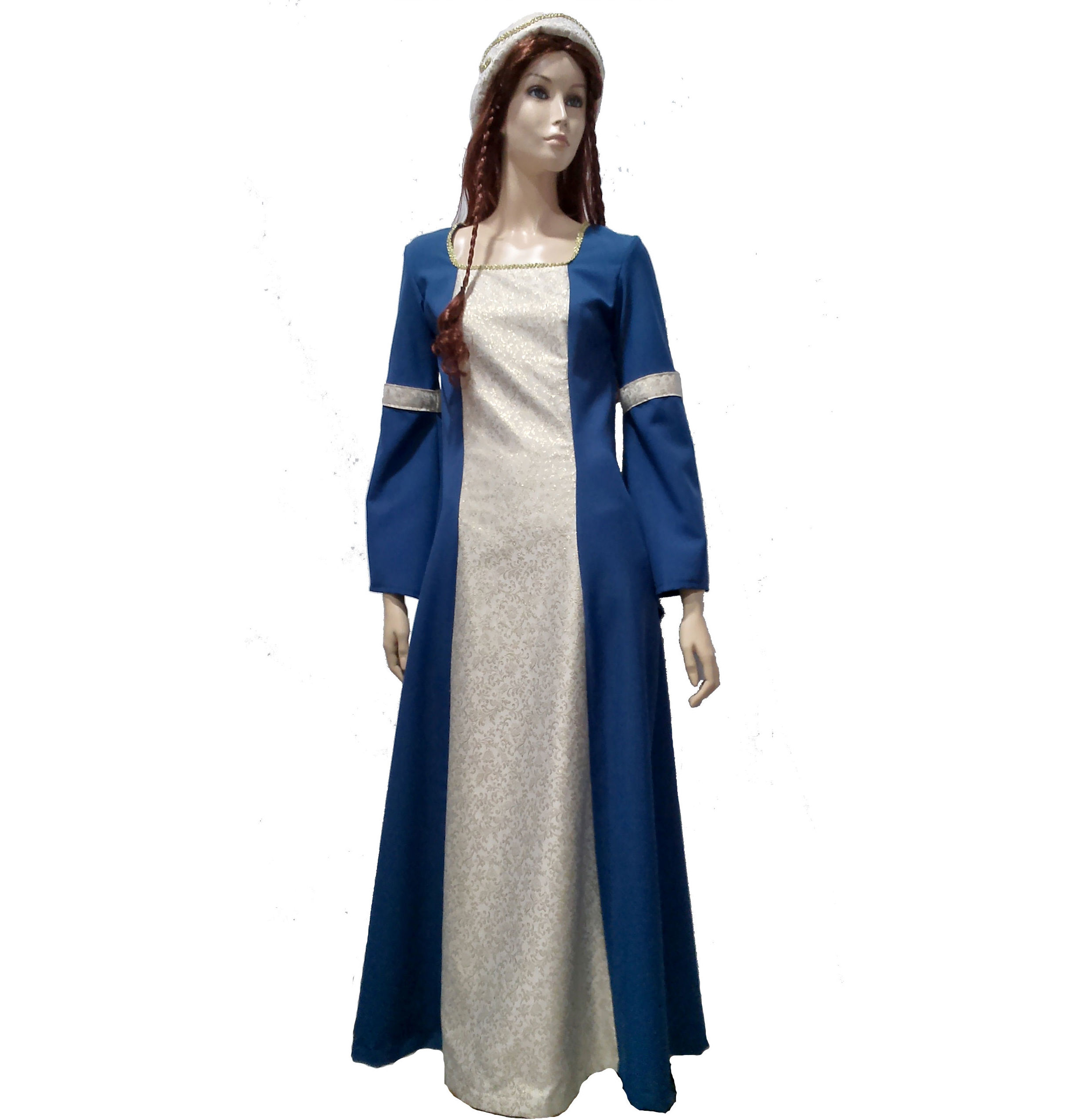 Traje dama medieval Leonor Traje dama medieval Leonor