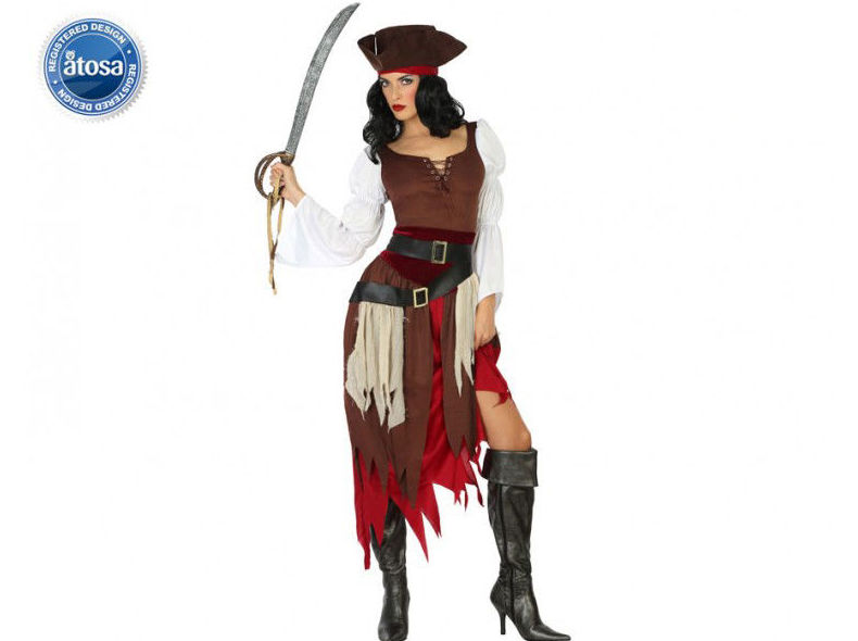 Disfraz capitana pirata Disfraz capitana pirata