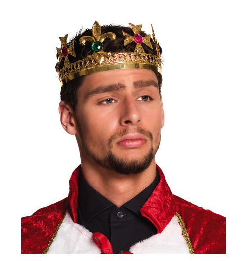 Corona rey metalizada Corona rey metalizada