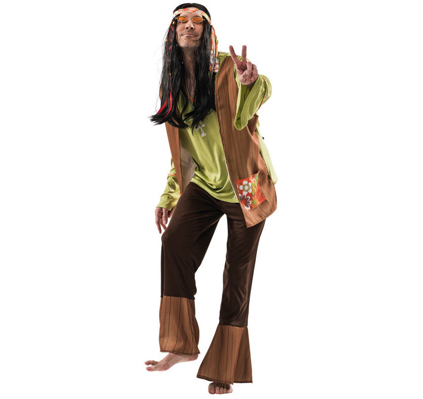 Disfraz hippie hombre Disfraz hippie hombre