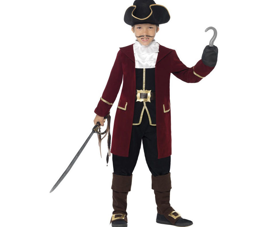 Disfraz capitán pirata Disfraz capitán pirata