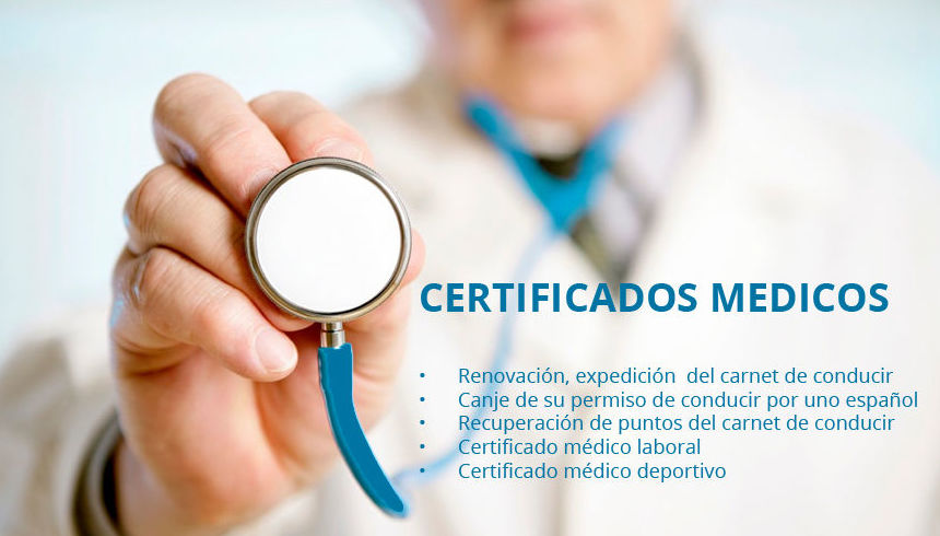 certificados médicos en Usera - Madrid certificados médicos en Usera - Madrid