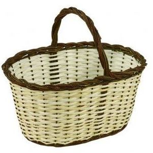 Cesta ovalada combi/verde: Cestas de Artesanías Such Cesta ovalada combi/verde: Cestas de Artesanías Such