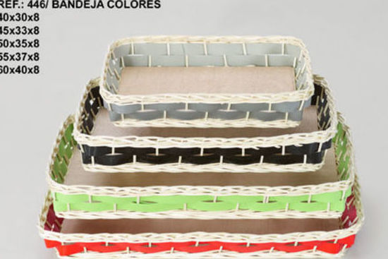 Bandejas de colores Bandejas de colores