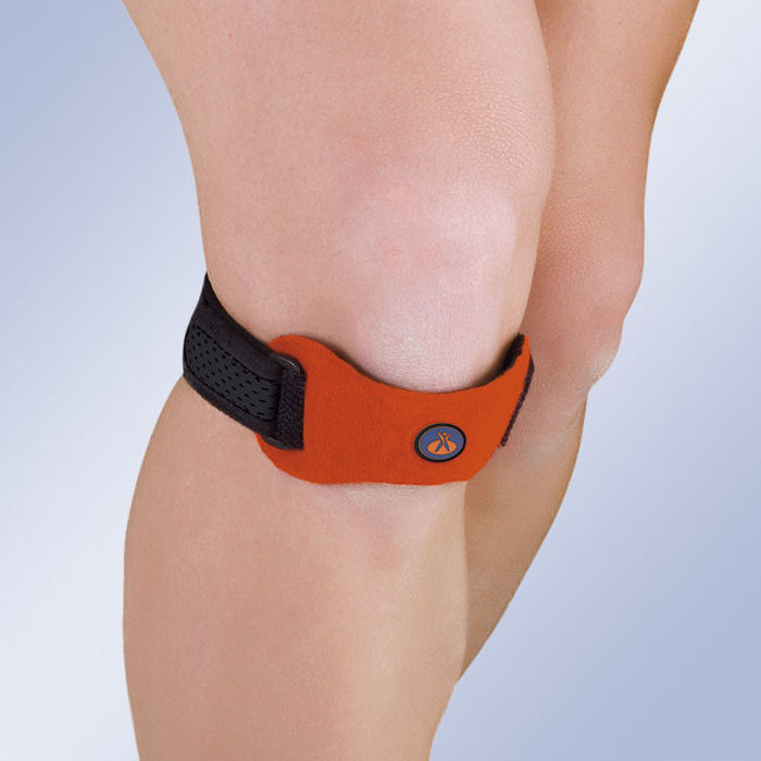 Soporte patelar con almohadilla de silicona: Productos y servicios de Ortopedia Delgado, S. L.