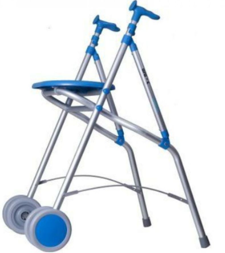 Andador de aluminio con asiento: Productos y servicios de Ortopedia Delgado, S. L.