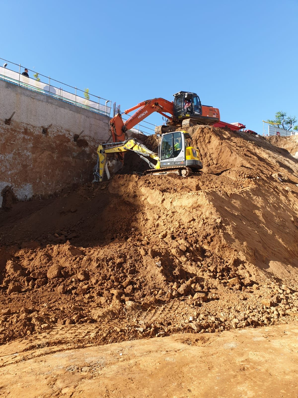 Trabajos de excavaciones - Sant Joan Despí, 2019