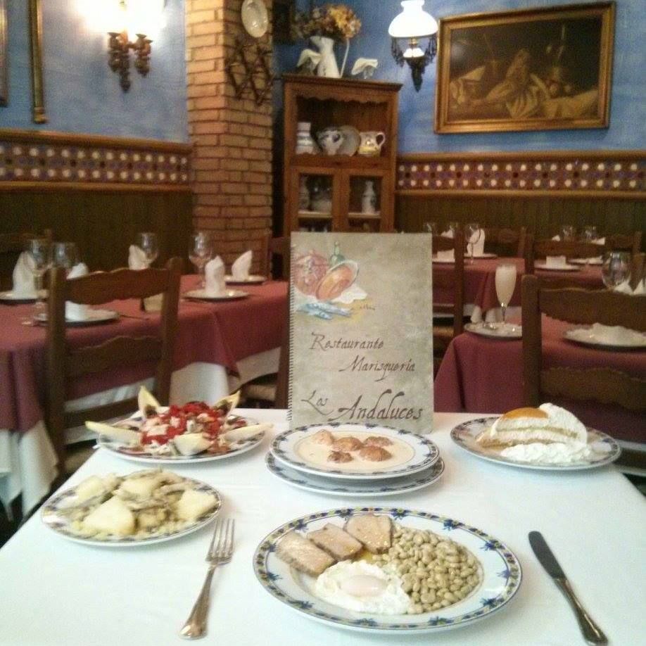 Menú de Empresas - Opción 1: Especialidades de Restaurante Los Andaluces Menú de Empresas - Opción 1: Especialidades de Restaurante Los Andaluces