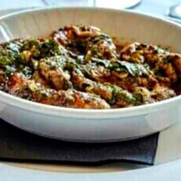 Cazuela de gambas a la brasileña: Carta de Baobab Exotic Cazuela de gambas a la brasileña: Carta de Baobab Exotic
