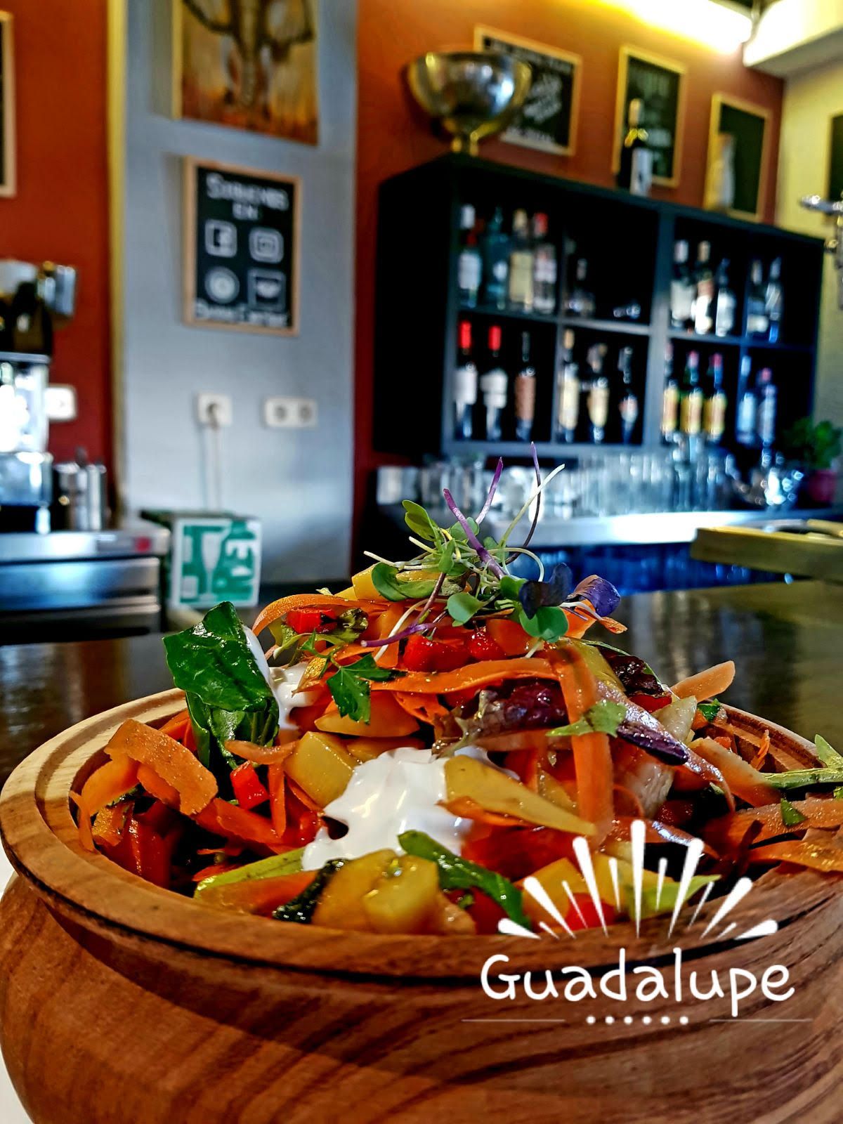 Ensalada Guadalupe: Carta de Baobab Exotic Ensalada Guadalupe: Carta de Baobab Exotic