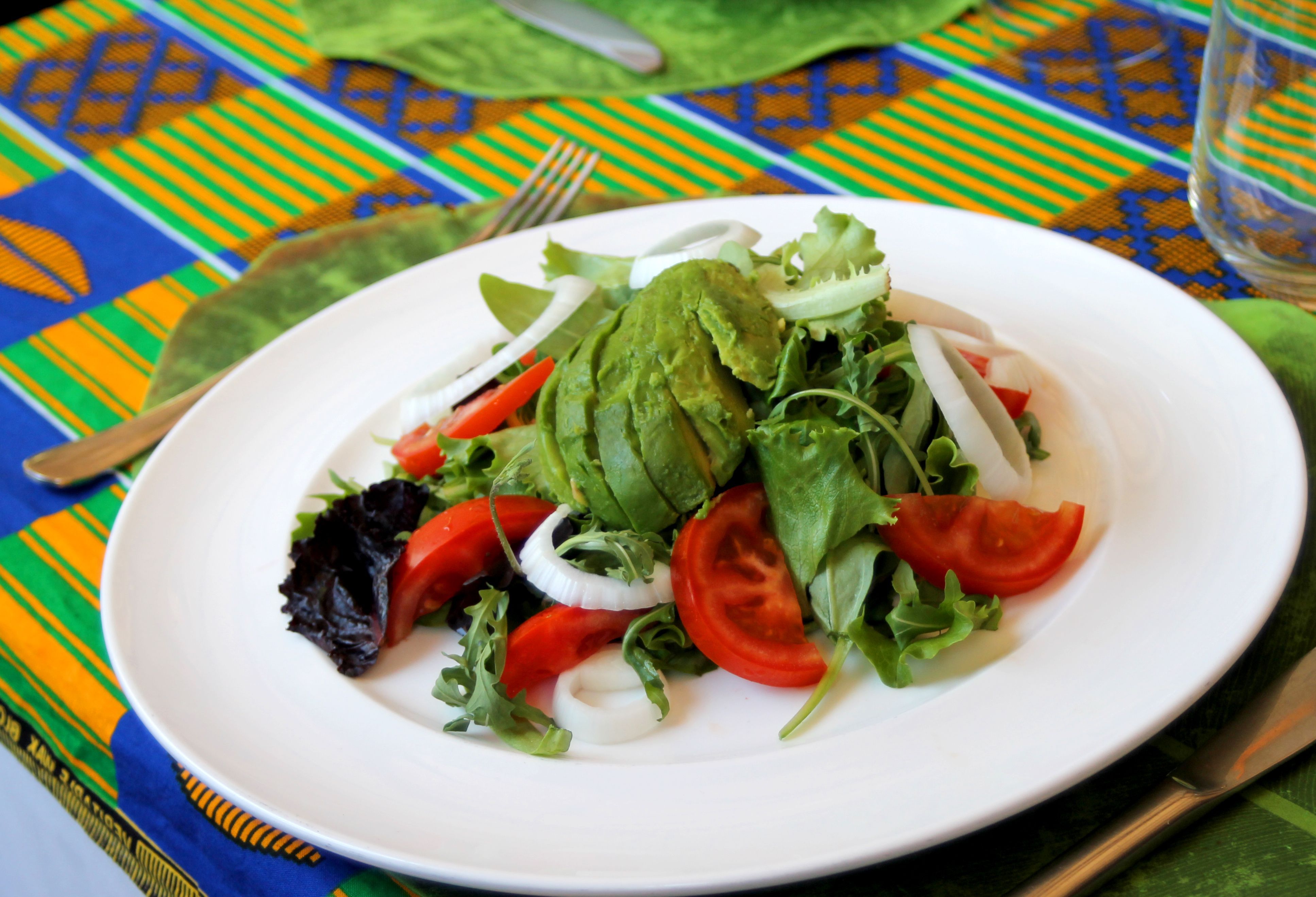 Ensalada de Aguacate: Carta de Baobab Exotic Ensalada de Aguacate: Carta de Baobab Exotic