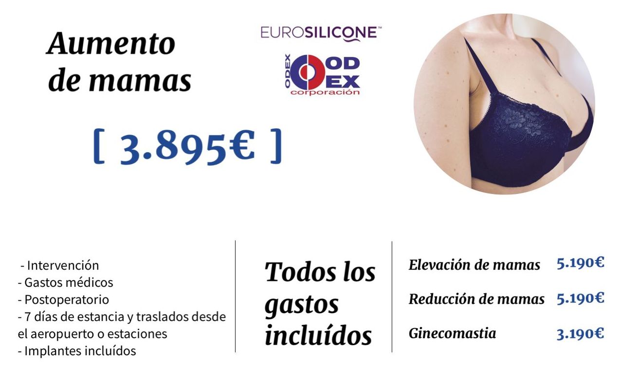 Aumento de mamas: Tratamientos estéticos de Odex Corporación Aumento de mamas: Tratamientos estéticos de Odex Corporación
