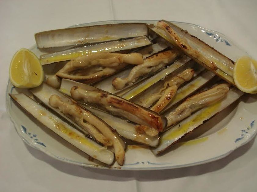 Navajas plancha: Especialidades de Restaurante L'Estimat Navajas plancha: Especialidades de Restaurante L'Estimat