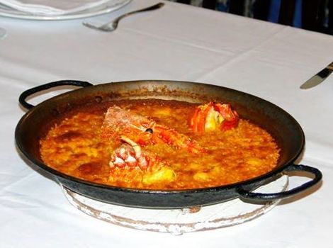 paella de bogavante paella de bogavante