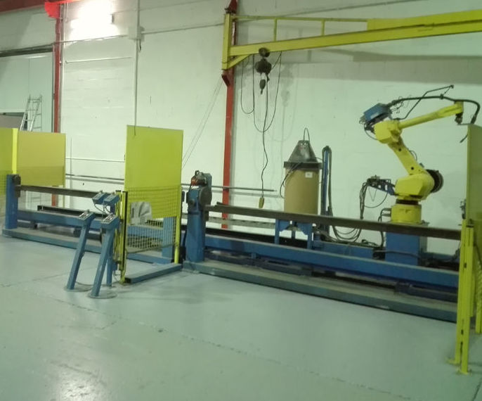 Robot de soldadura: Servicios y maquinaria de Calderería y Obras, S.L. Robot de soldadura: Servicios y maquinaria de Calderería y Obras, S.L.
