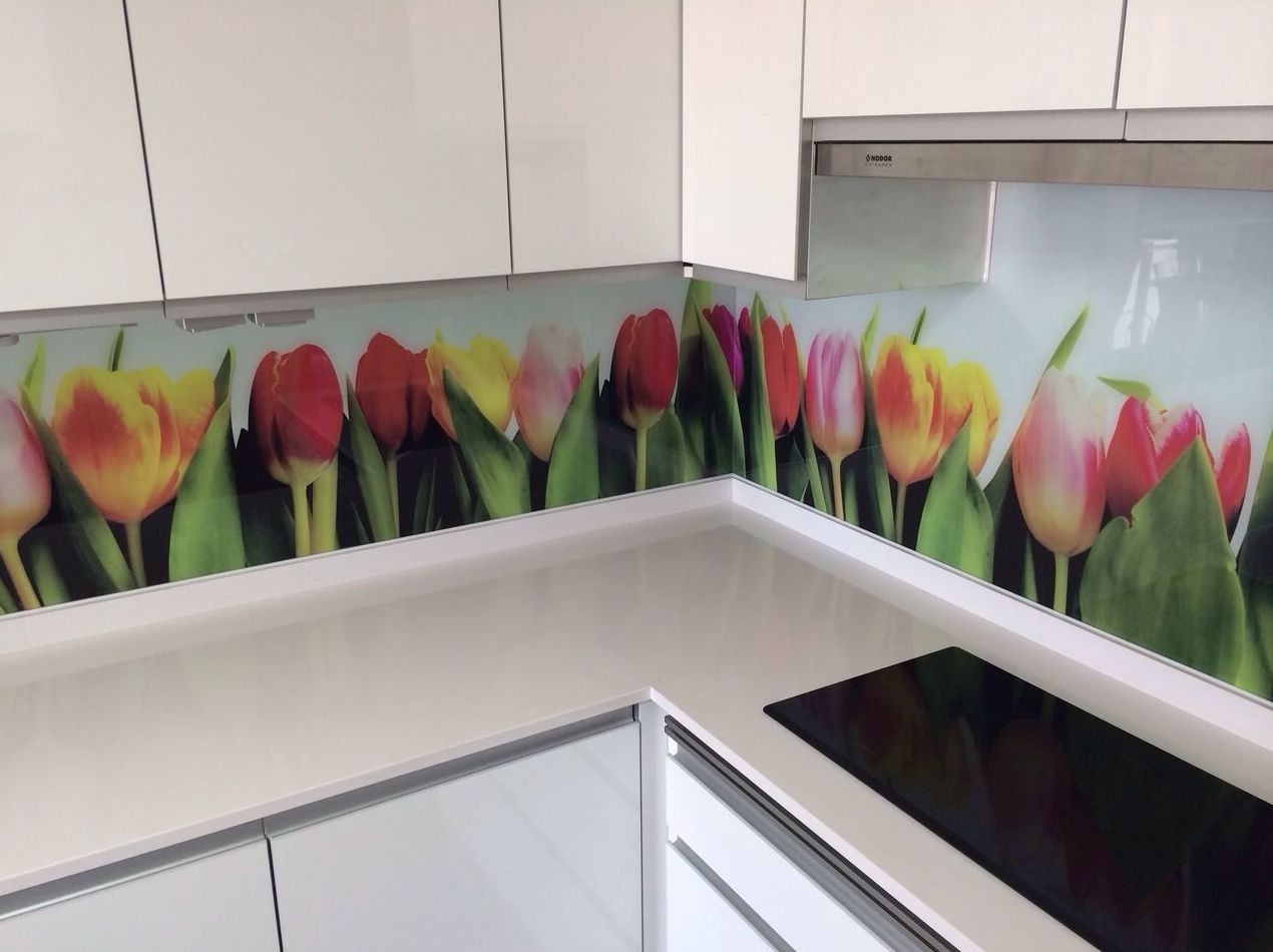 Fontales de cocina decorados.