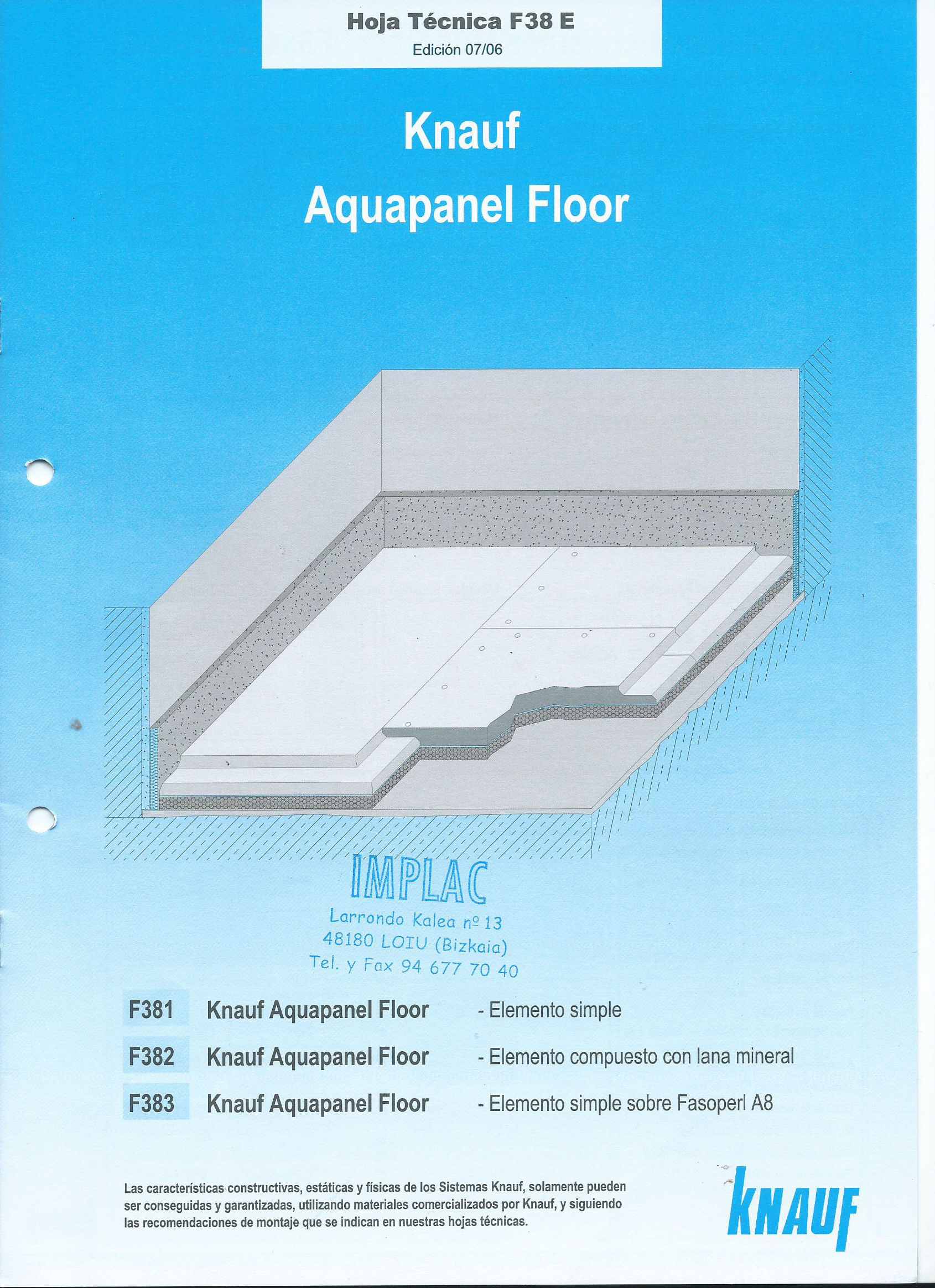 Aquapanel Floor Knauf