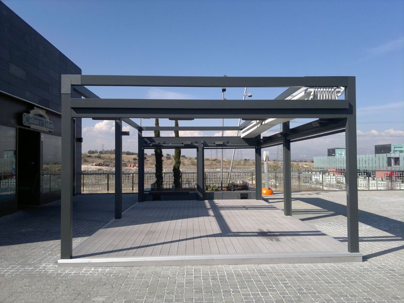 Instalación de toldos y pérgolas en Madrid
