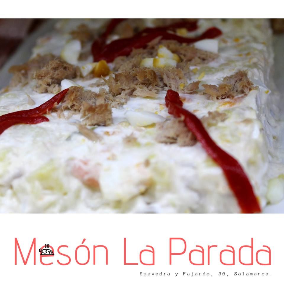 Entrantes: Carta de Mesón La Parada Entrantes: Carta de Mesón La Parada