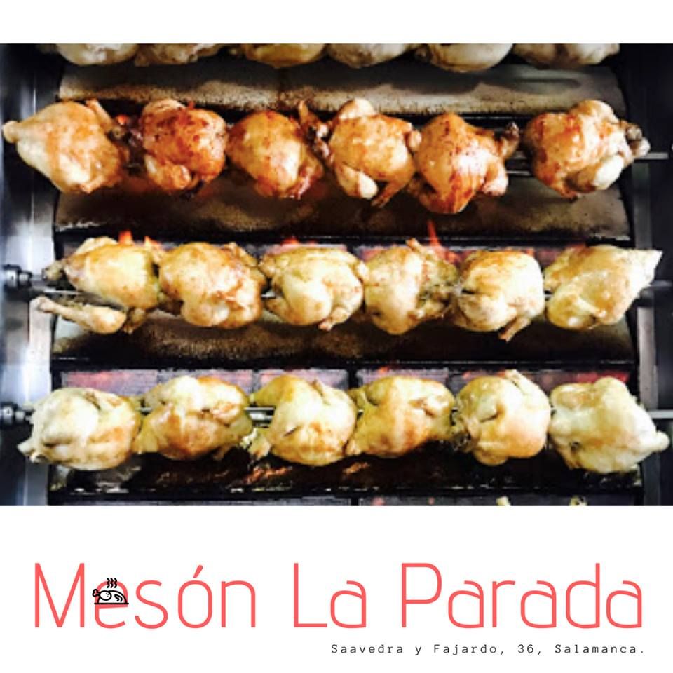 Pollos asados: Carta de Mesón La Parada Pollos asados: Carta de Mesón La Parada