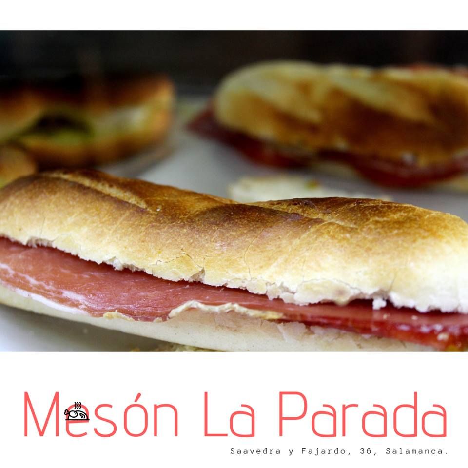 Bocadillos sandwiches y hamburguesas: Carta de Mesón La Parada Bocadillos sandwiches y hamburguesas: Carta de Mesón La Parada